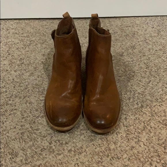 Kork-Ease Brown Ankle Boots - Picture 2 of 12